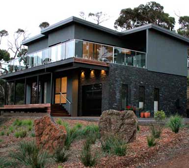 Apollo Bay accommodation- architectural house image