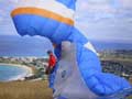Paragliding at Marriner's Lookout